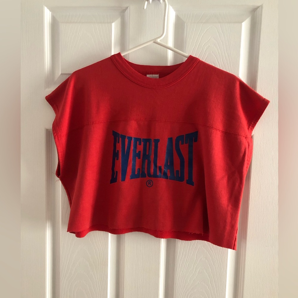 Everlast Sleeveless Cropped Sweatshirt